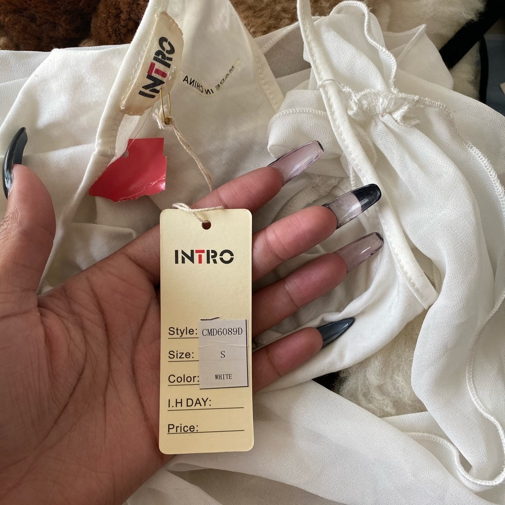 Off white cocktail dress